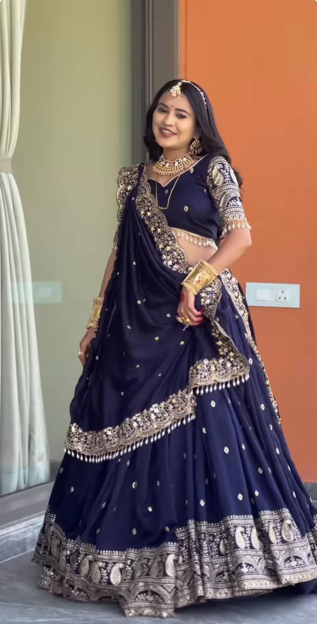 Reyaanshi Fox Georgette Lehenga Choli