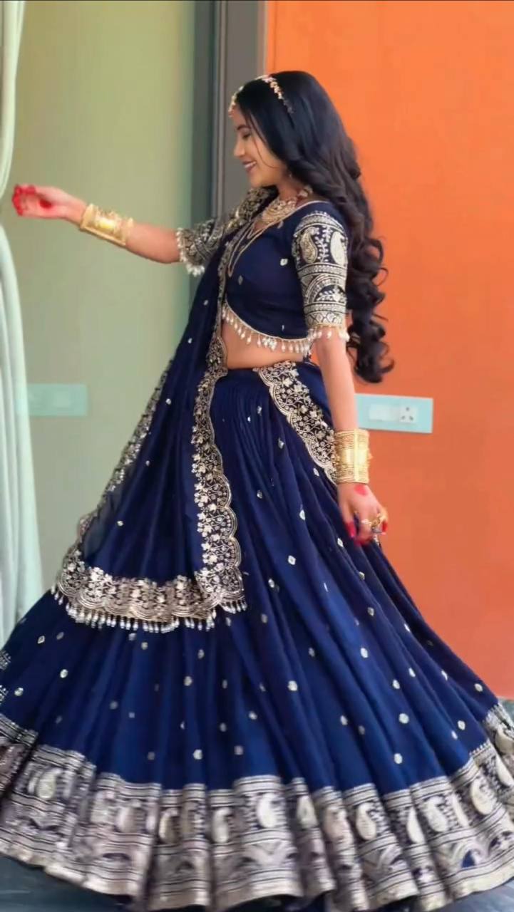 Reyaanshi Fox Georgette Lehenga Choli
