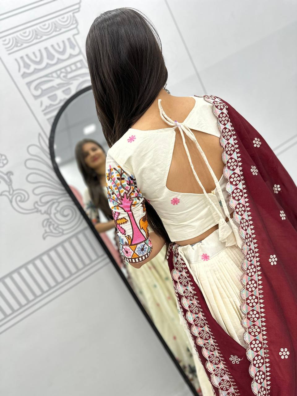 Varnika Pure Cotton Festival Lehenga Choli