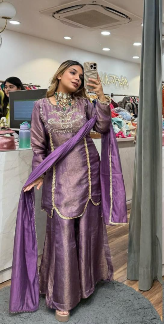 Saisha Cosmos Sharara Set