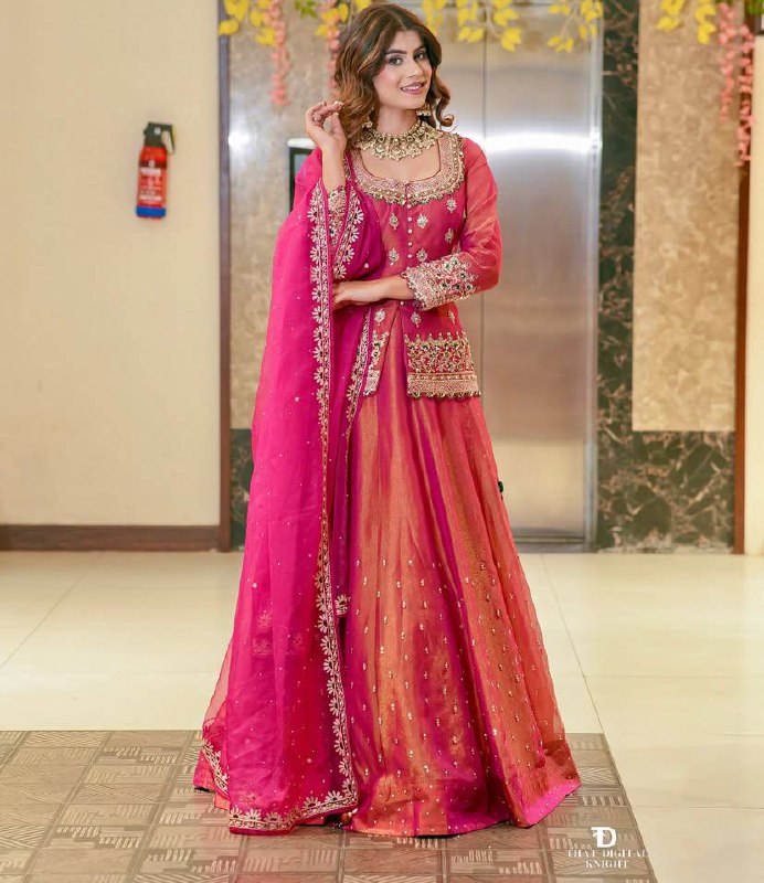 Rangrez Royalty Sharara Suit Set with Exquisite Embroidery Work