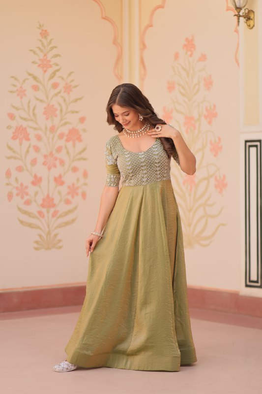 RuhI Designer Readymade Gown