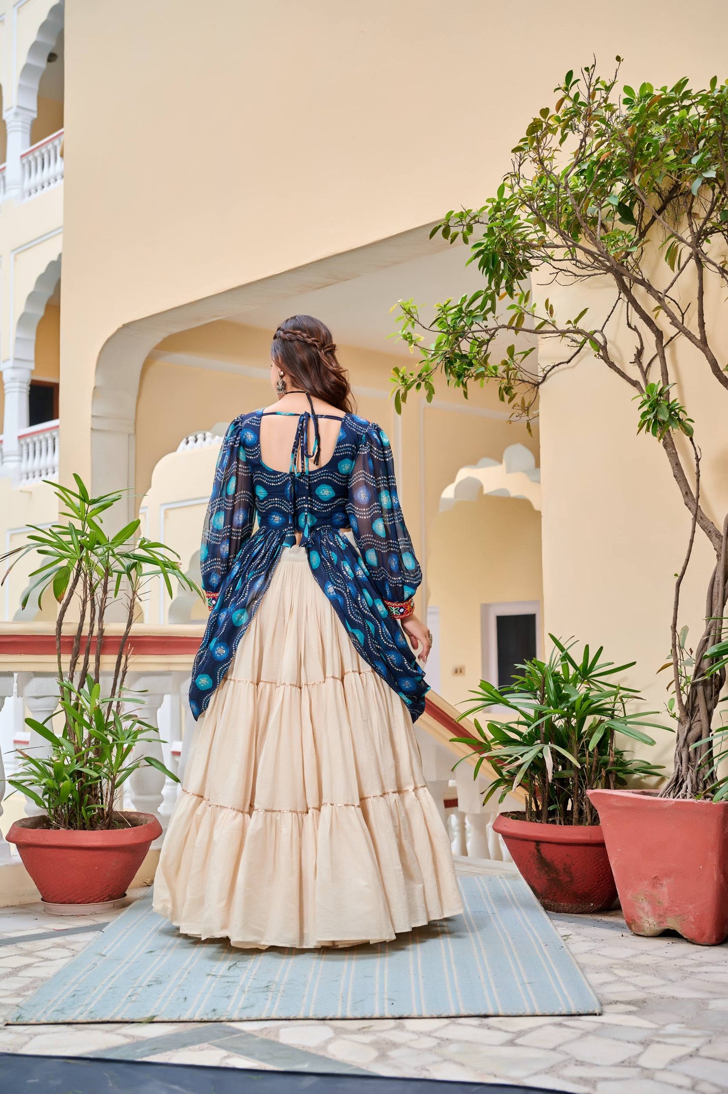 Ziya Garba Nights Festive Fusion Lehenga Choli