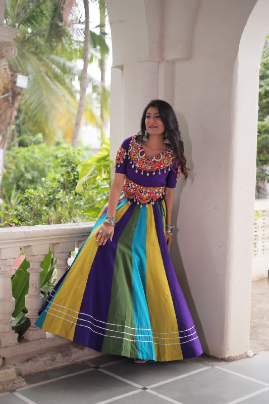 Amaira’s Colorful Vibes of Navratri Lehenga Set