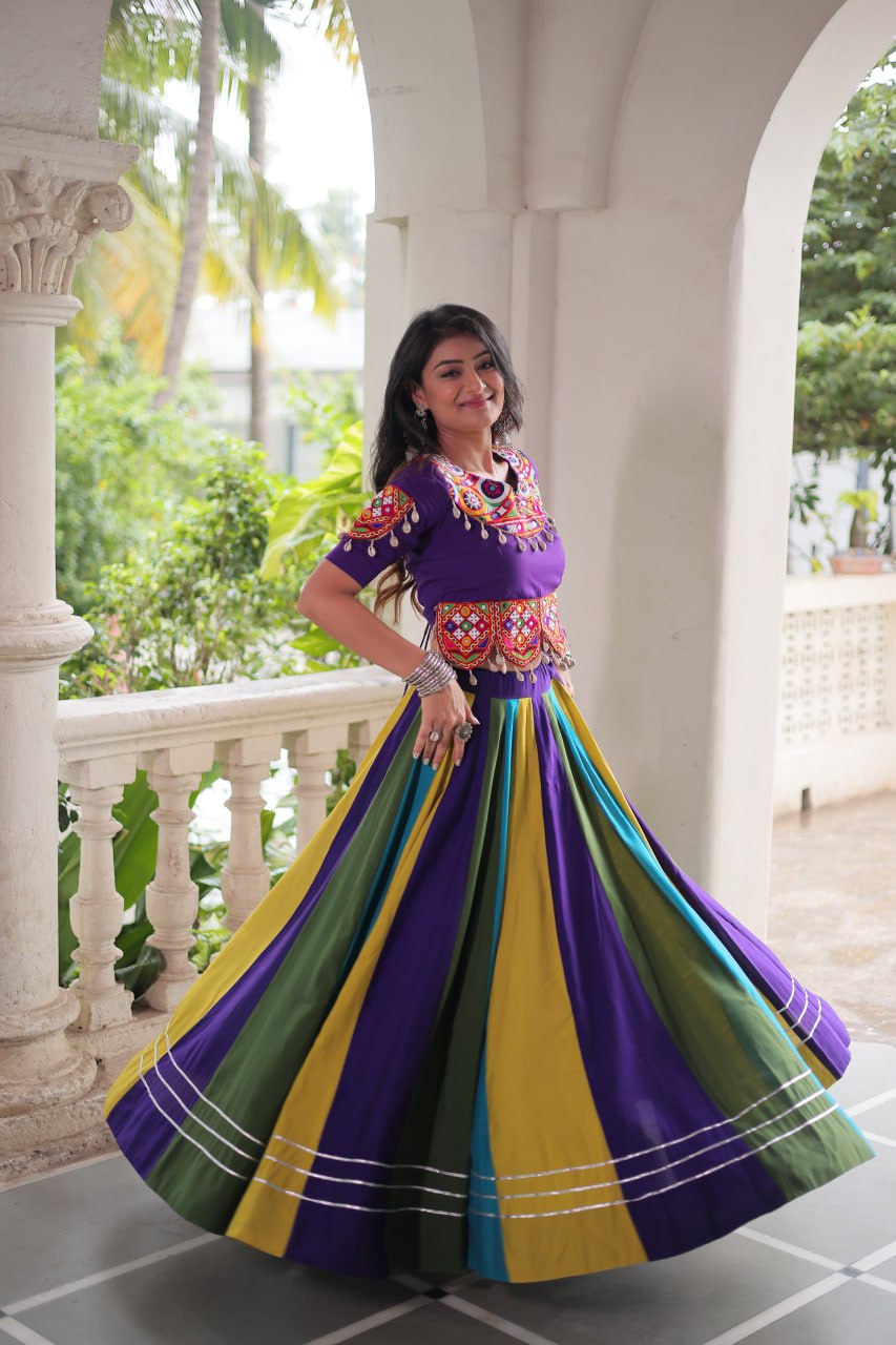 Amaira’s Colorful Vibes of Navratri Lehenga Set