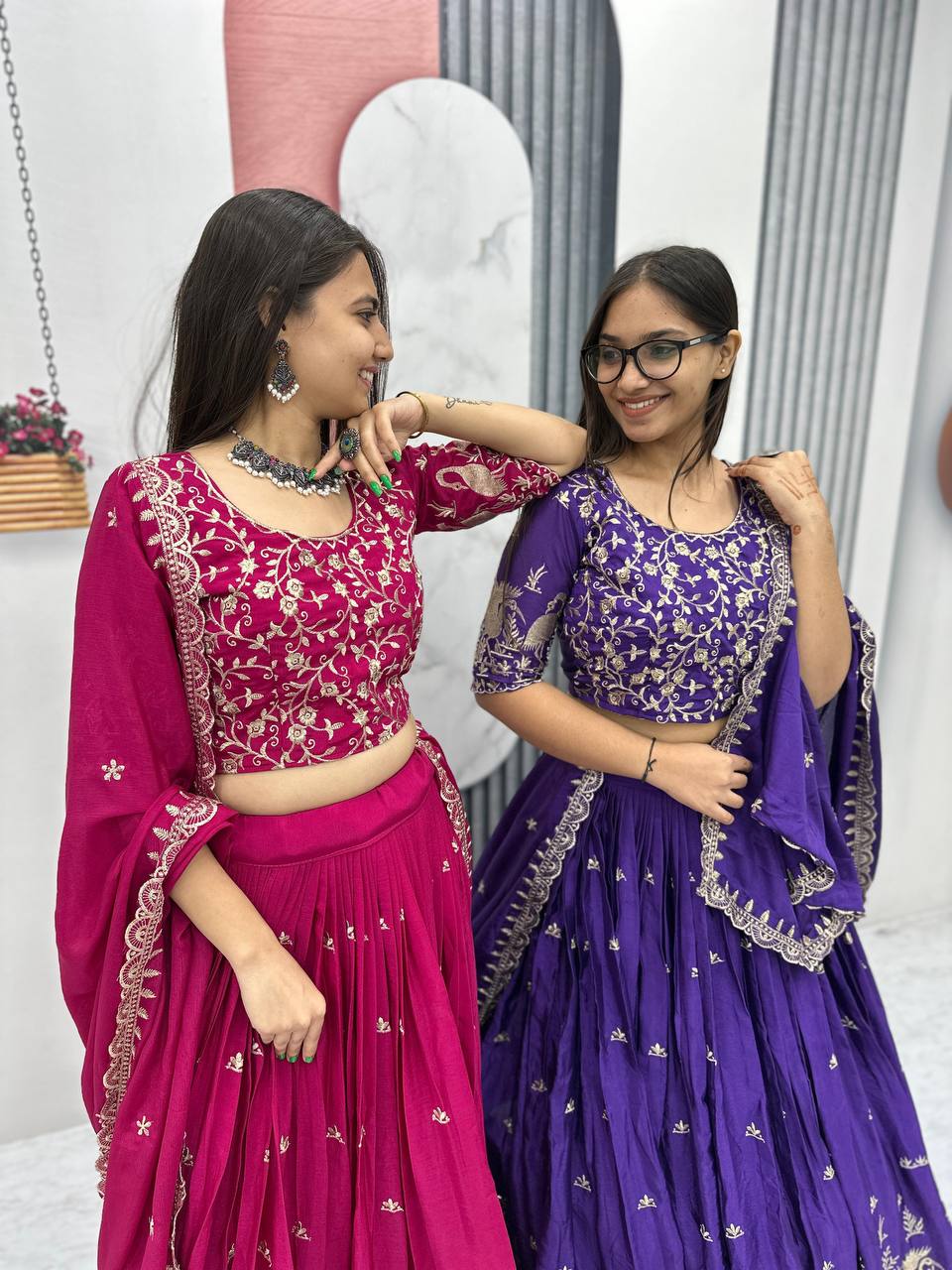 Ayana Designer EmbroideryThread Work Lehenga Choli