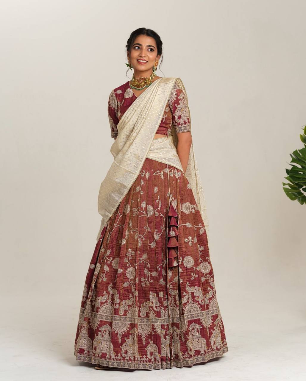 Vanya New Designers Kalamkari Lehenga Choli