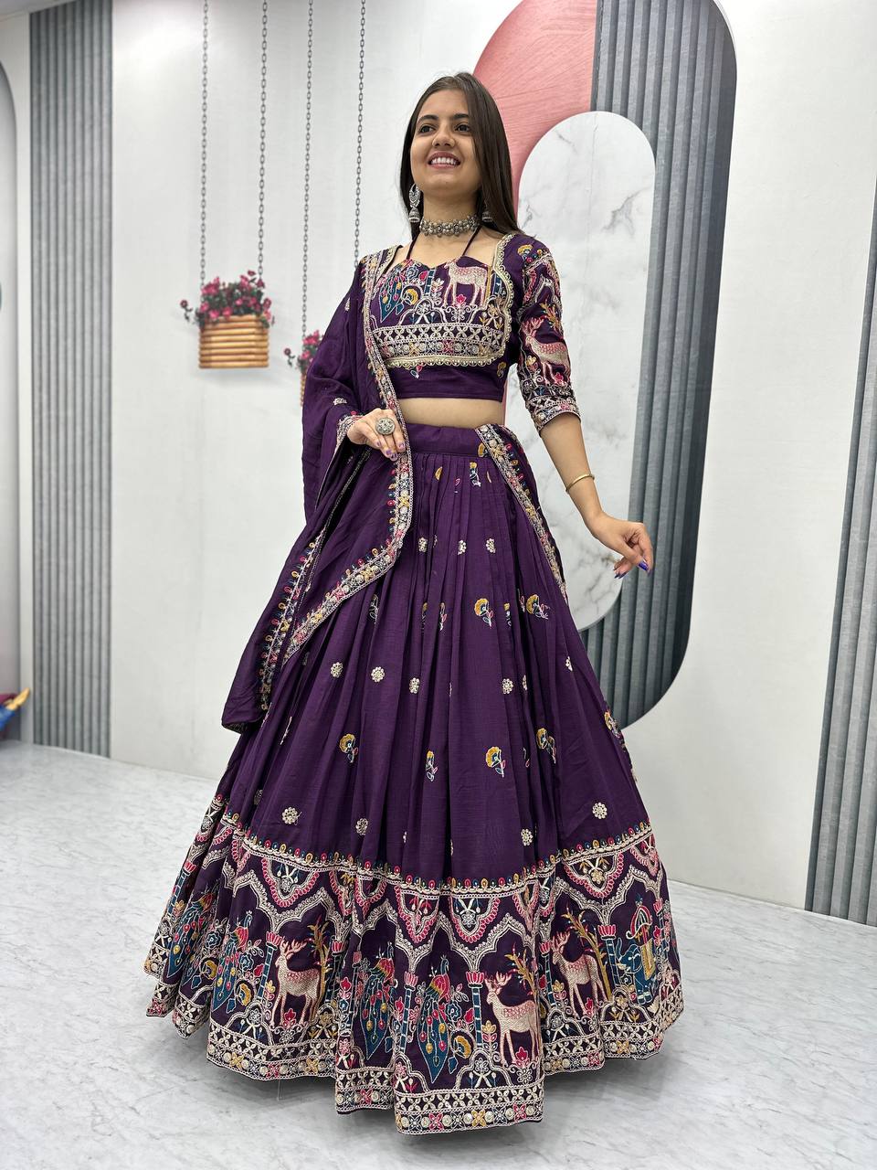 A Royal dream Heavy Embroidery Lehenga Choli
