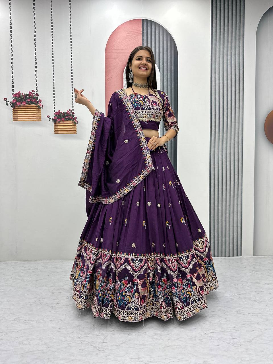 A Royal dream Heavy Embroidery Lehenga Choli