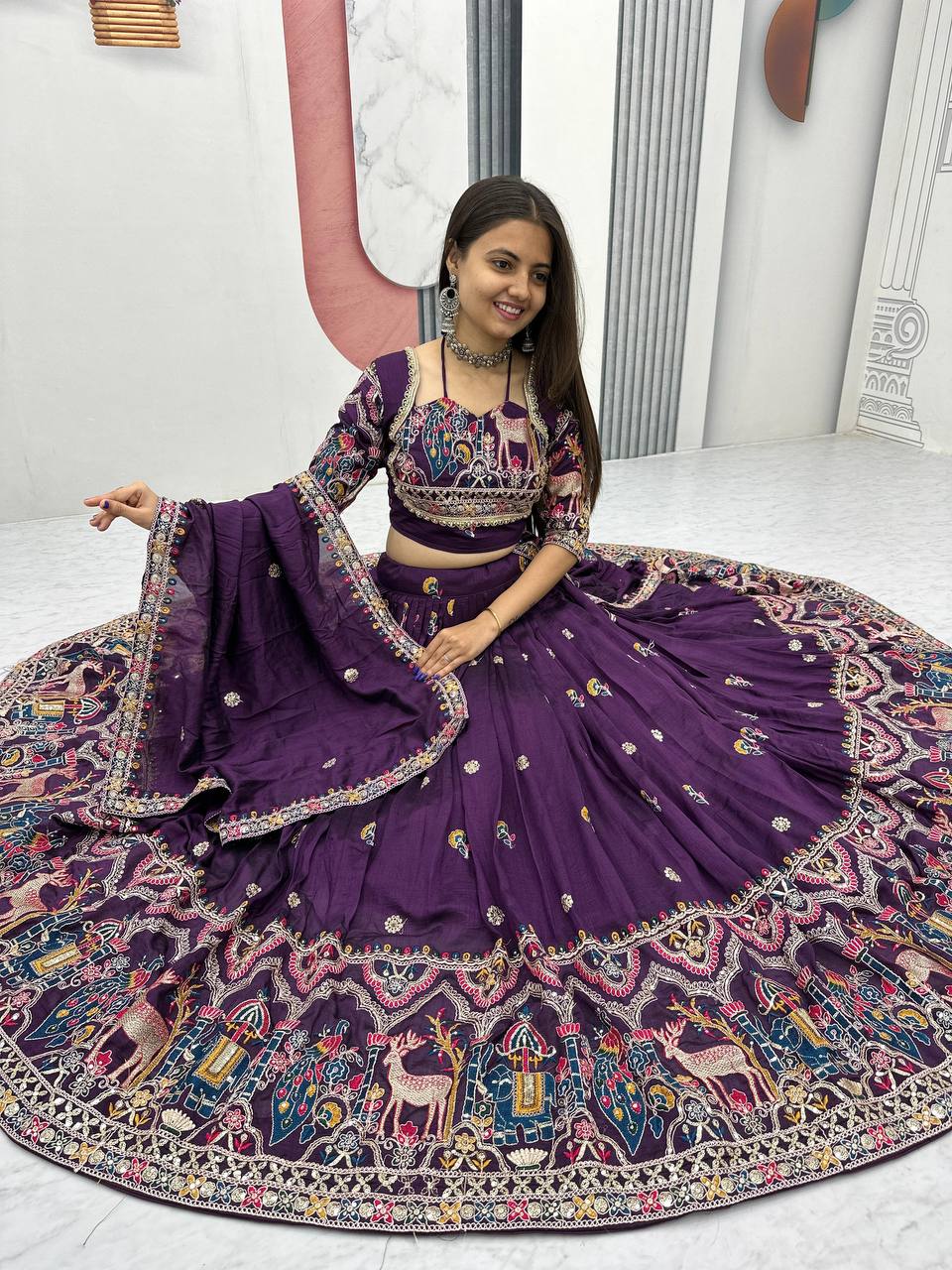 A Royal dream Heavy Embroidery Lehenga Choli