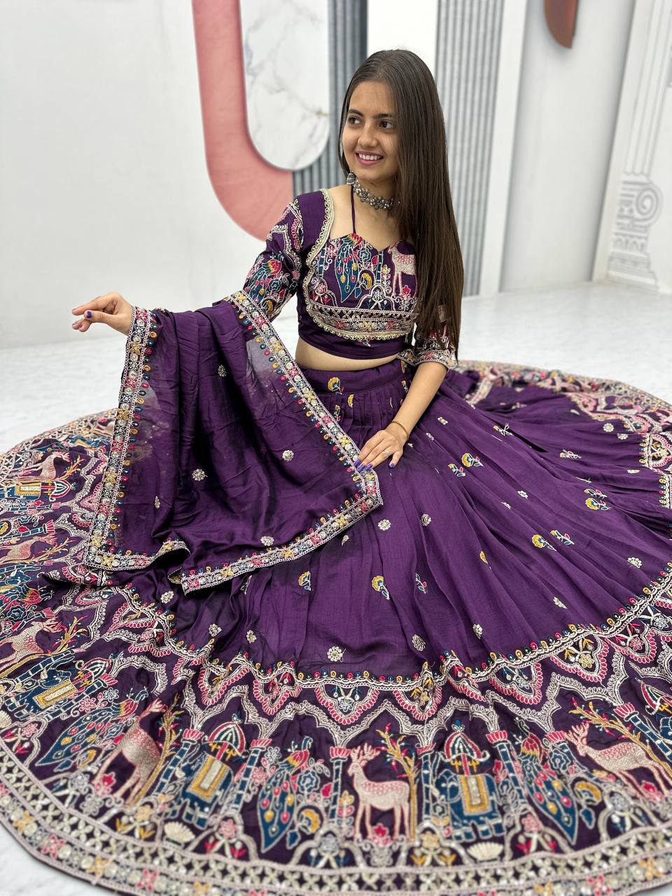 A Royal dream Heavy Embroidery Lehenga Choli