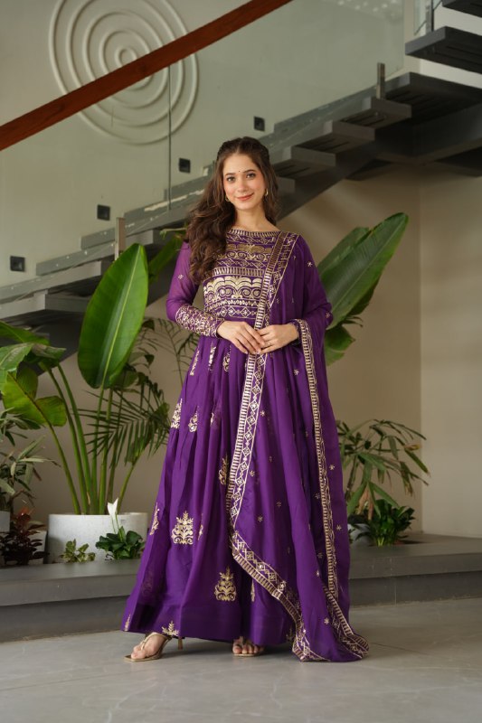 The Royal Drape Readymade Designer Gown