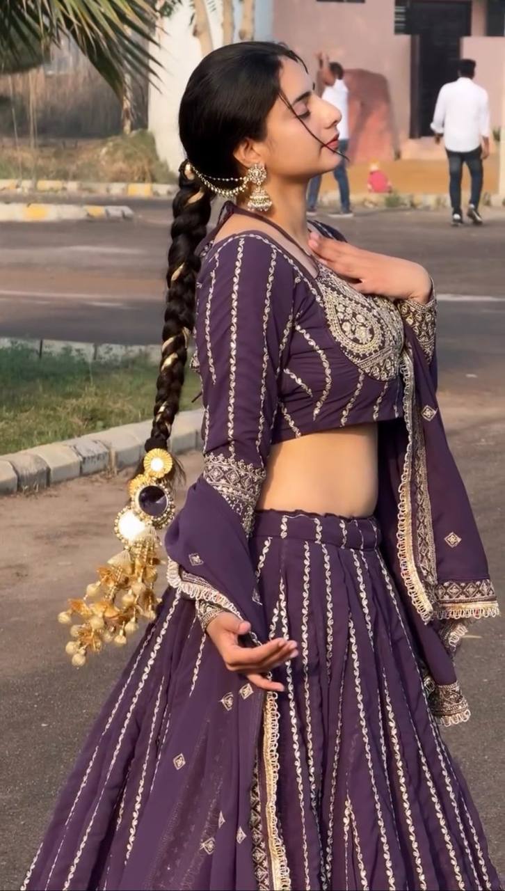 Zehra Zariya Midnight Royalty Lehenga Set