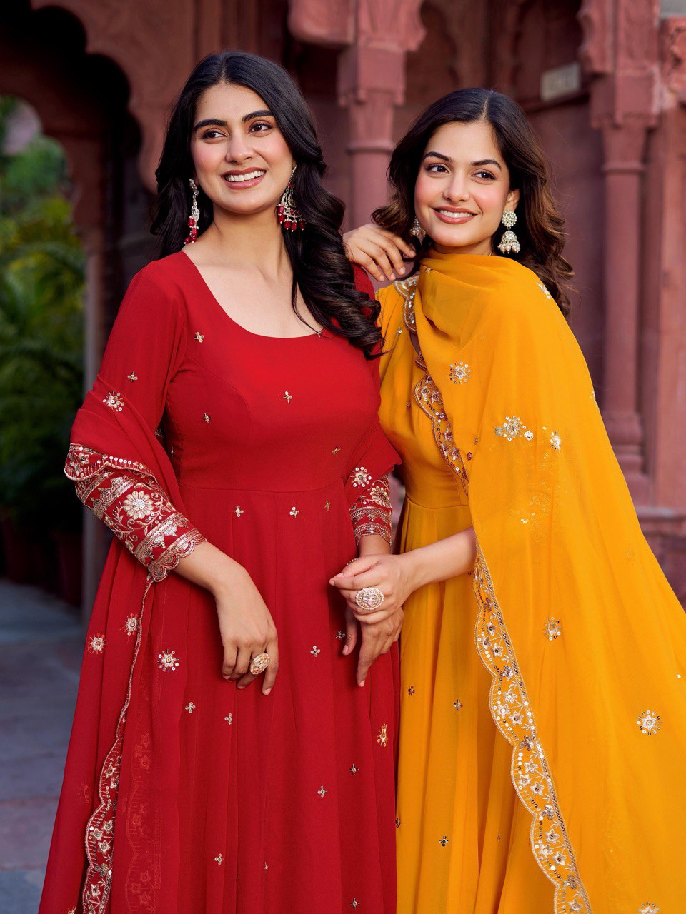 Sitara Festive Bond Faux Georgette Anarkali Gown