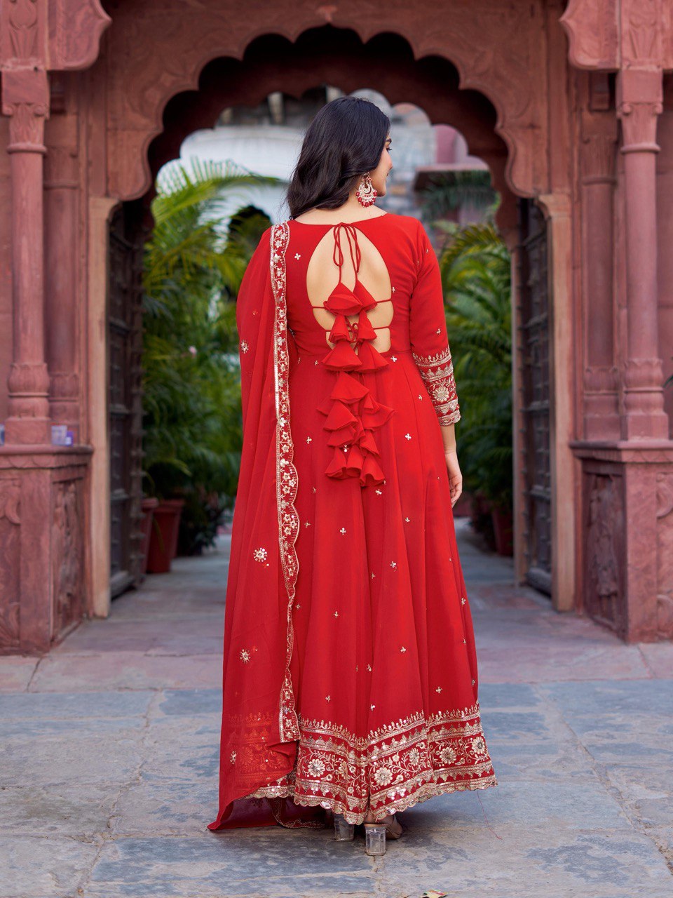 Sitara Festive Bond Faux Georgette Anarkali Gown