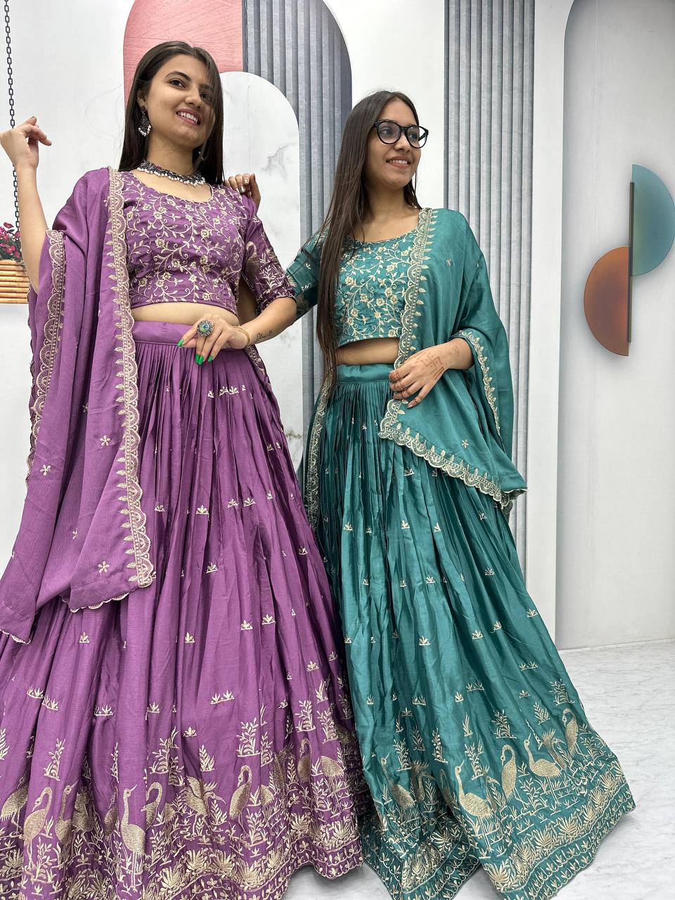 Ayana Designer EmbroideryThread Work Lehenga Choli