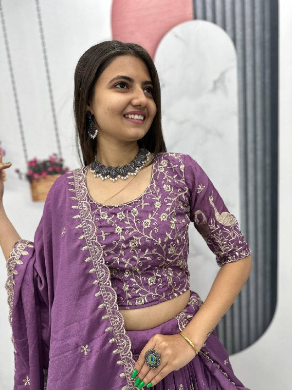 Ayana Designer EmbroideryThread Work Lehenga Choli