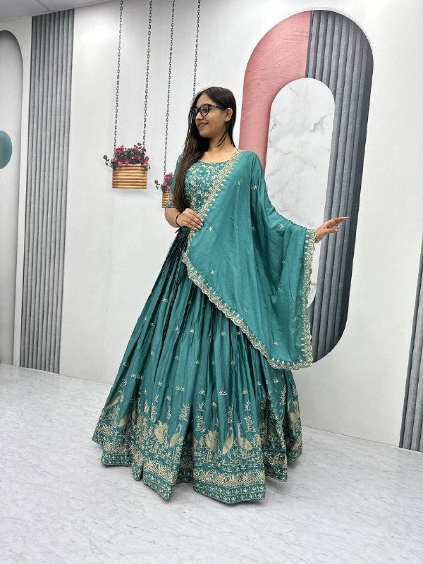 Ayana Designer EmbroideryThread Work Lehenga Choli