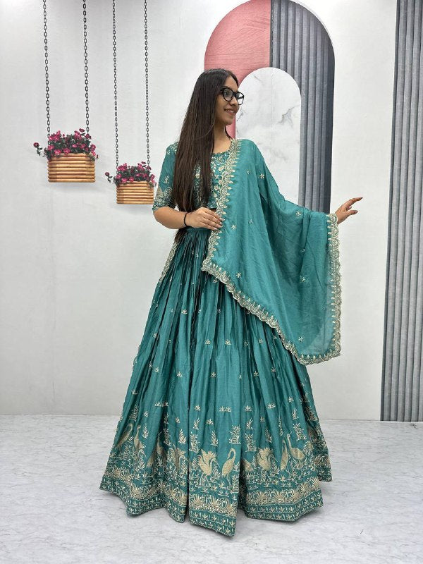 Ayana Designer EmbroideryThread Work Lehenga Choli