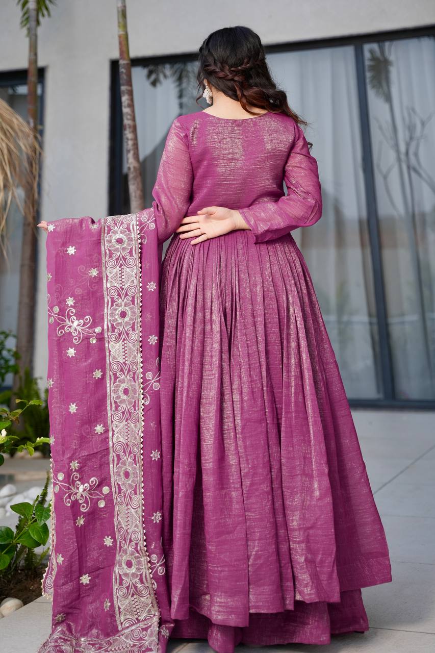 Arohi Mauve Suit Set