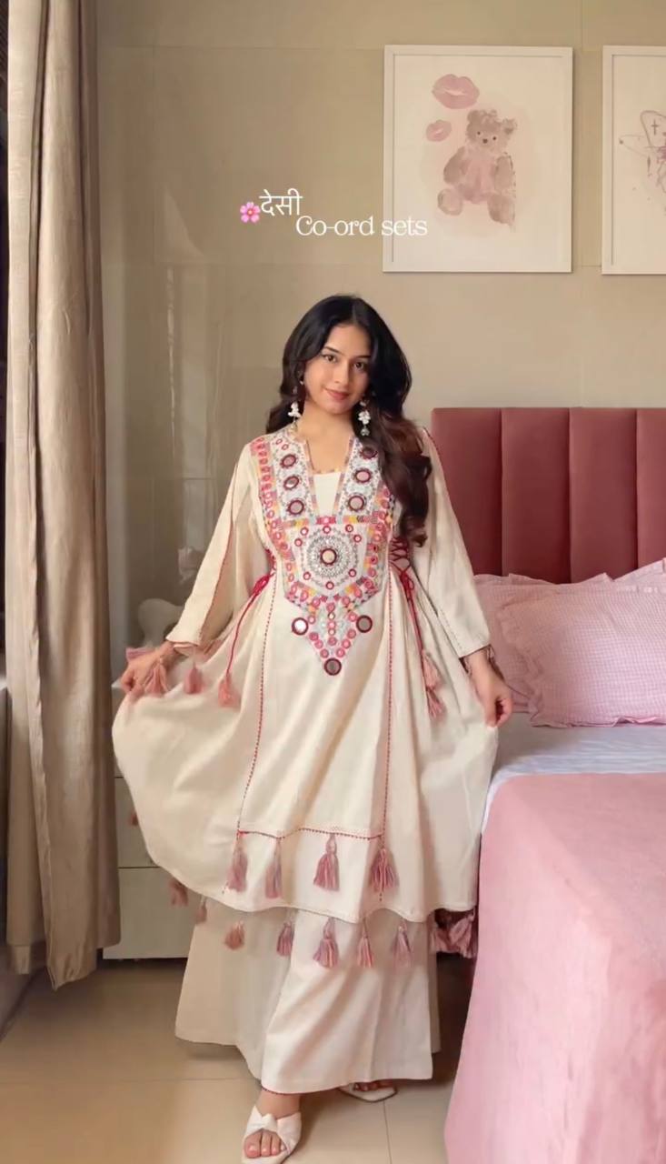 Rakhi Special Premium Designer Kurta with Palazzo