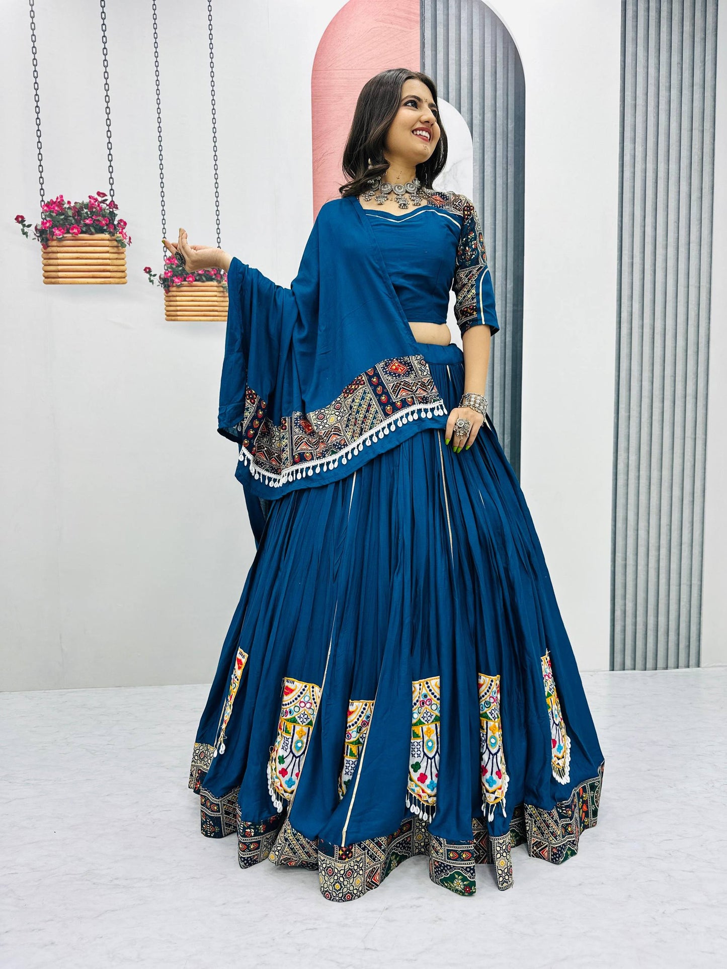 Garba Queen Traditional Lehenga Set