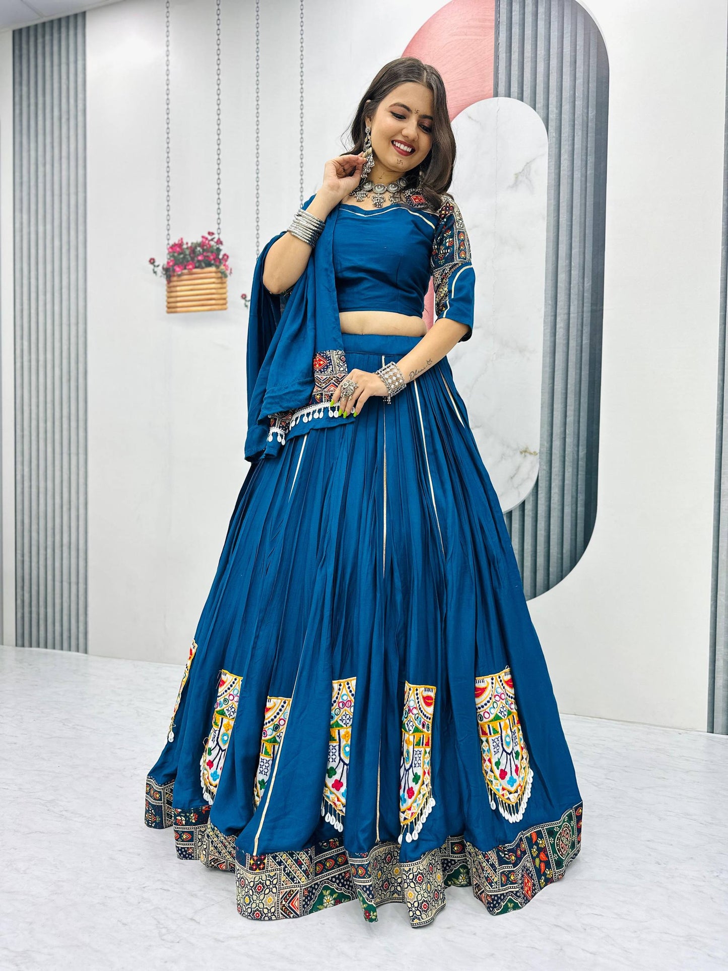 Garba Queen Traditional Lehenga Set
