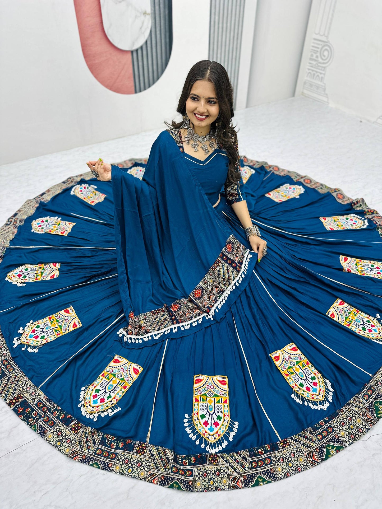 Garba Queen Traditional Lehenga Set