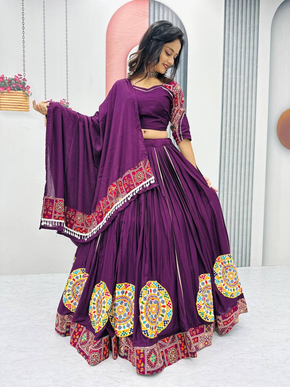Garba Queen Traditional Lehenga Set
