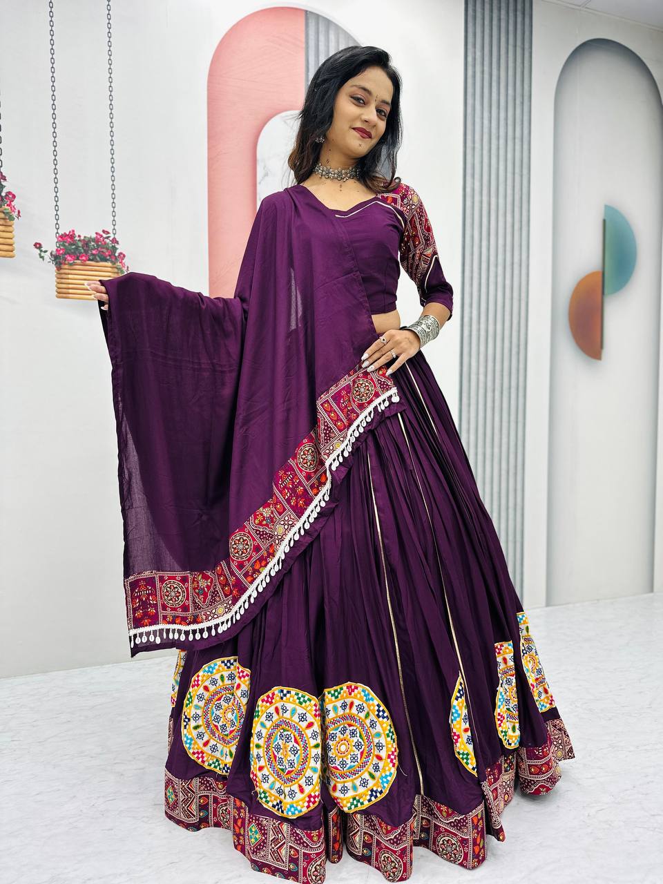 Garba Queen Traditional Lehenga Set