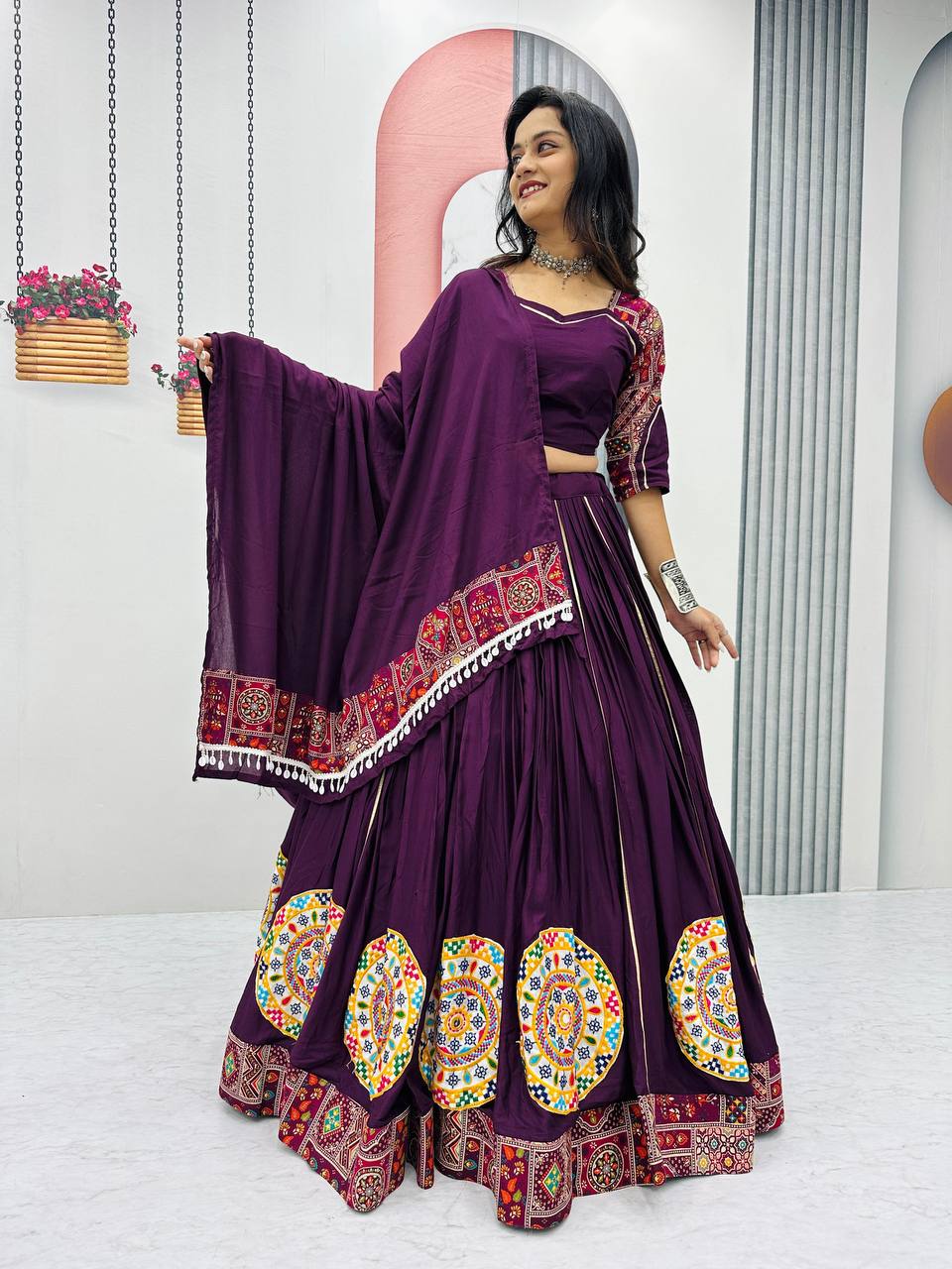 Garba Queen Traditional Lehenga Set