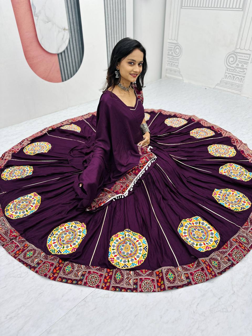 Garba Queen Traditional Lehenga Set
