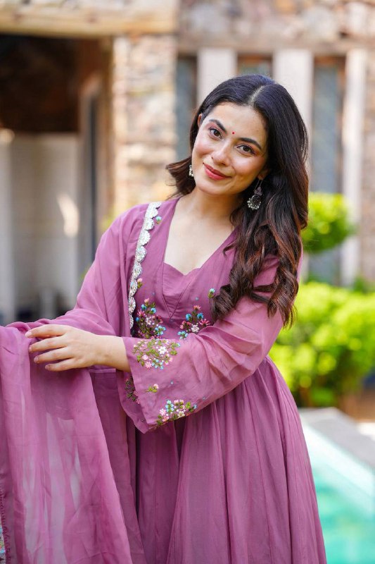 Gulaabi Glint Pink Kurta Set