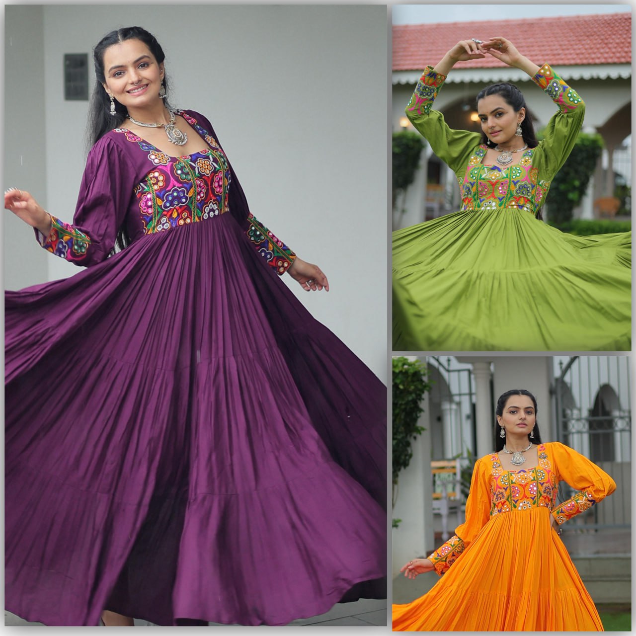 Yashvi’s Rangilo Raas Gown Set