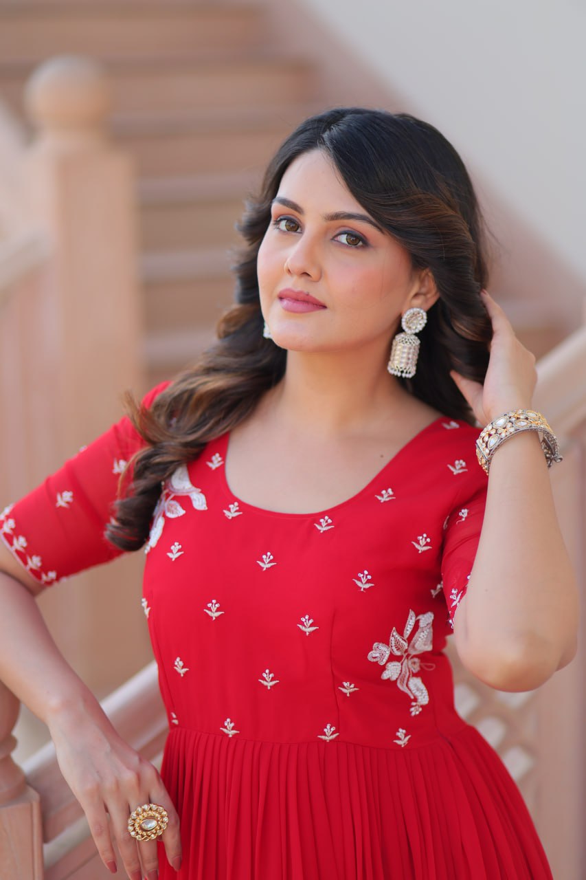 Ira Festive Flare Twin Gown Set