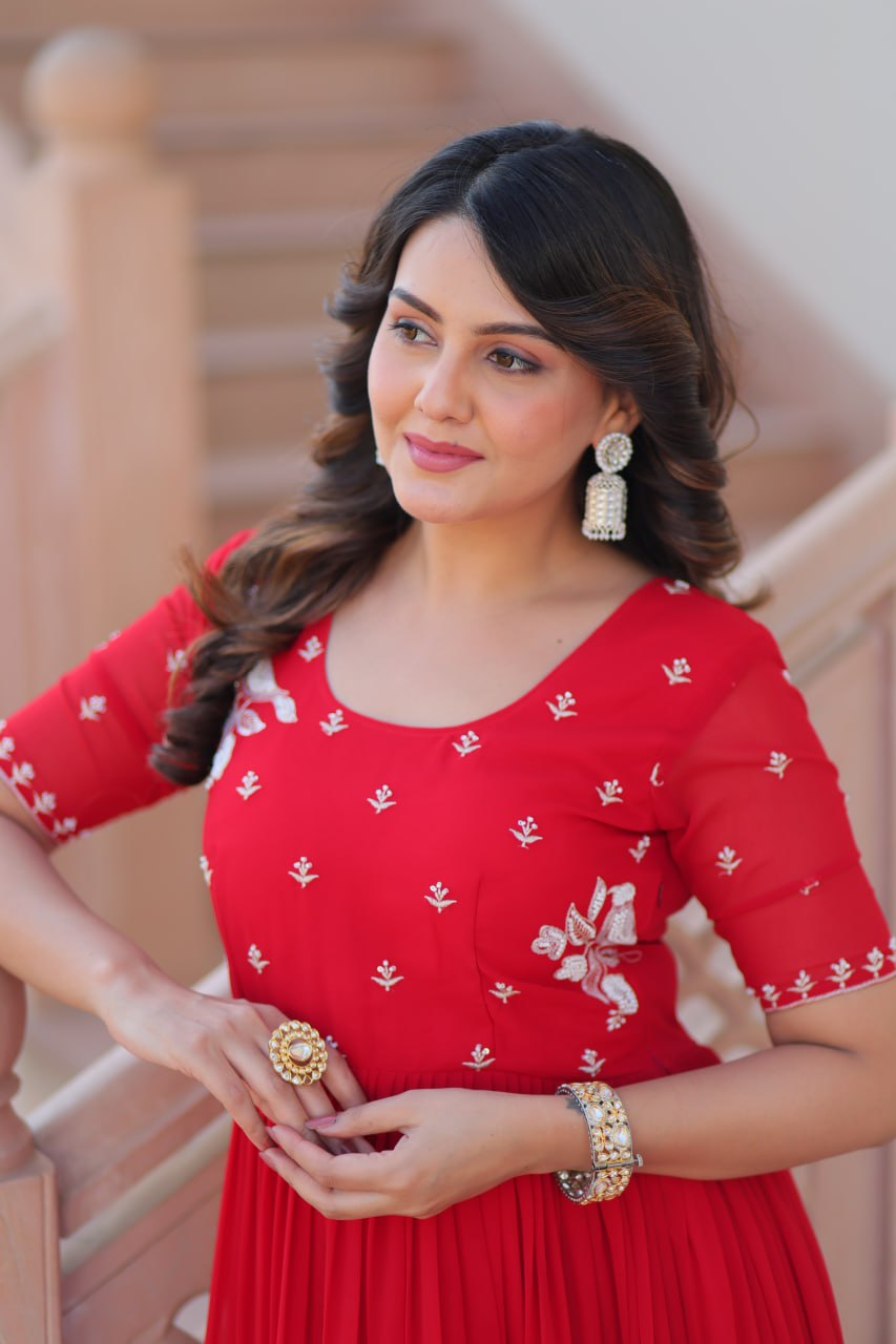 Ira Festive Flare Twin Gown Set
