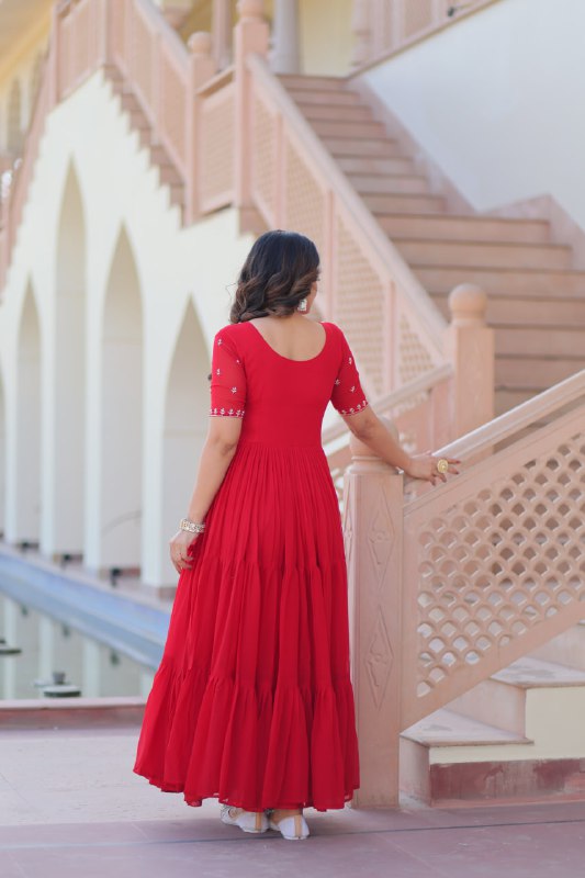 Ira Festive Flare Twin Gown Set