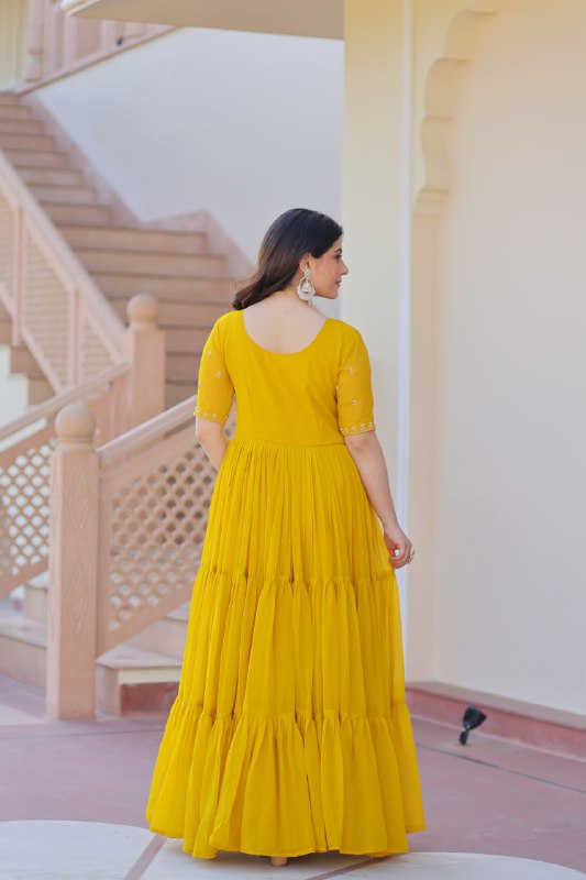 Ira Festive Flare Twin Gown Set
