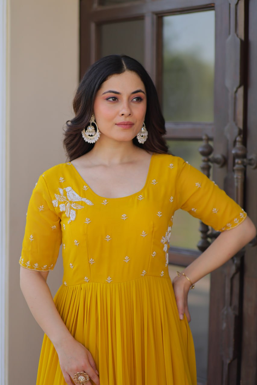 Ira Festive Flare Twin Gown Set