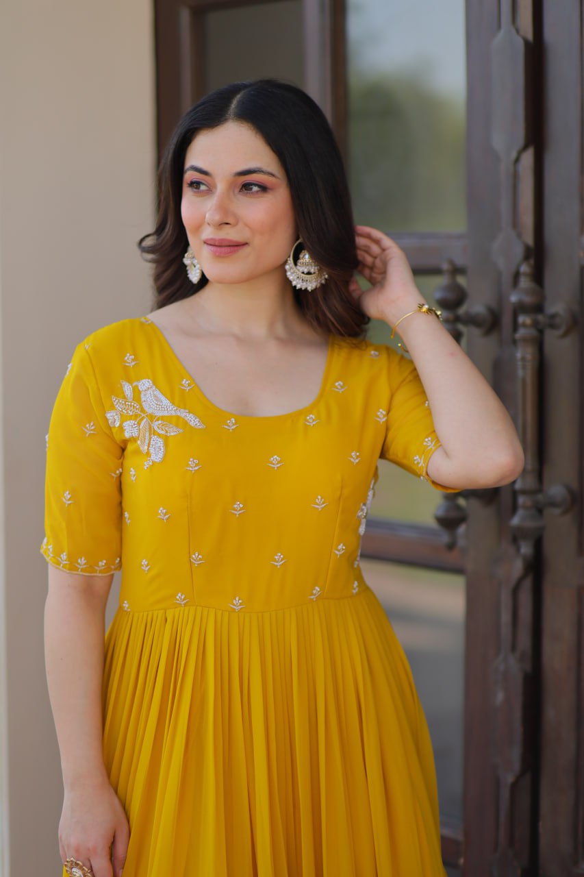 Ira Festive Flare Twin Gown Set