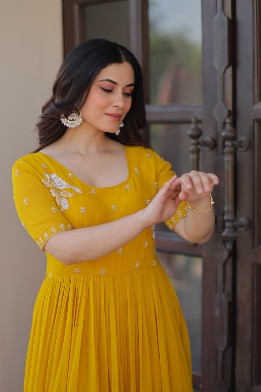 Ira Festive Flare Twin Gown Set