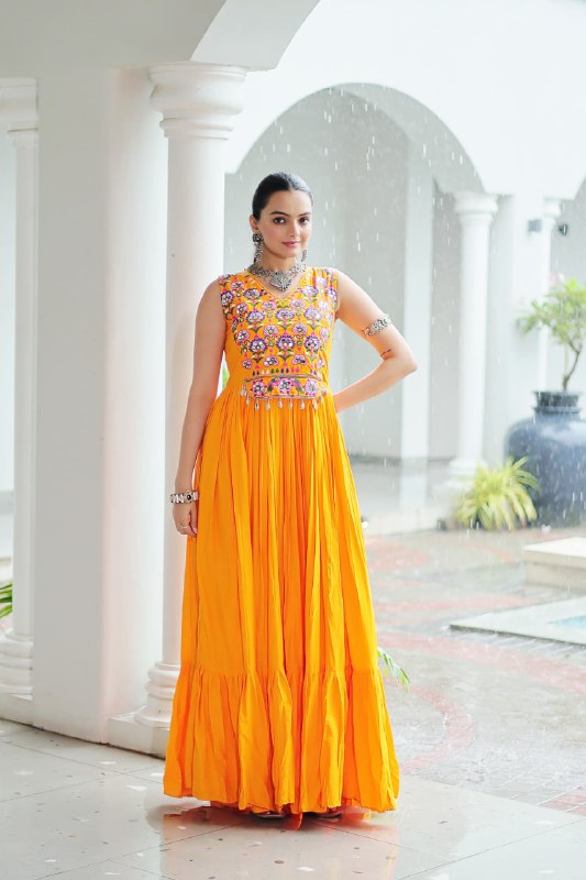 Aadhya Gota Glow Traditional Garba Gowns