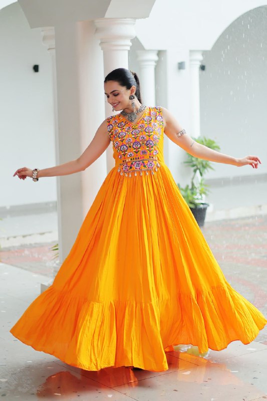 Aadhya Gota Glow Traditional Garba Gowns