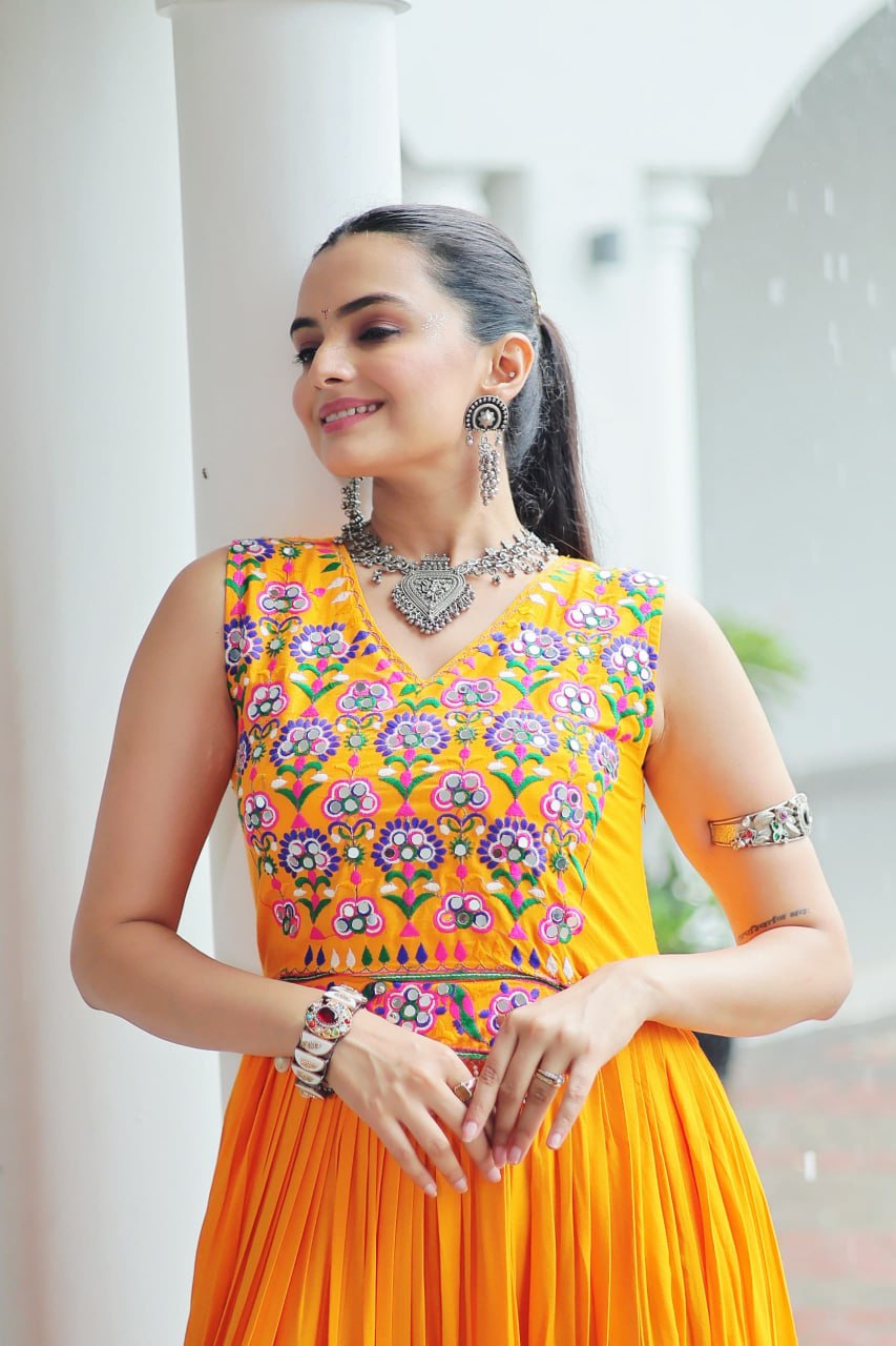 Aadhya Gota Glow Traditional Garba Gowns