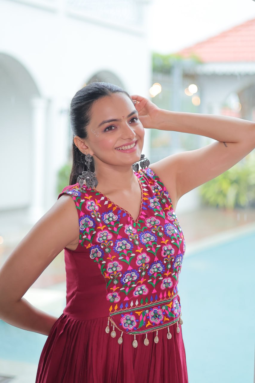 Aadhya Gota Glow Traditional Garba Gowns