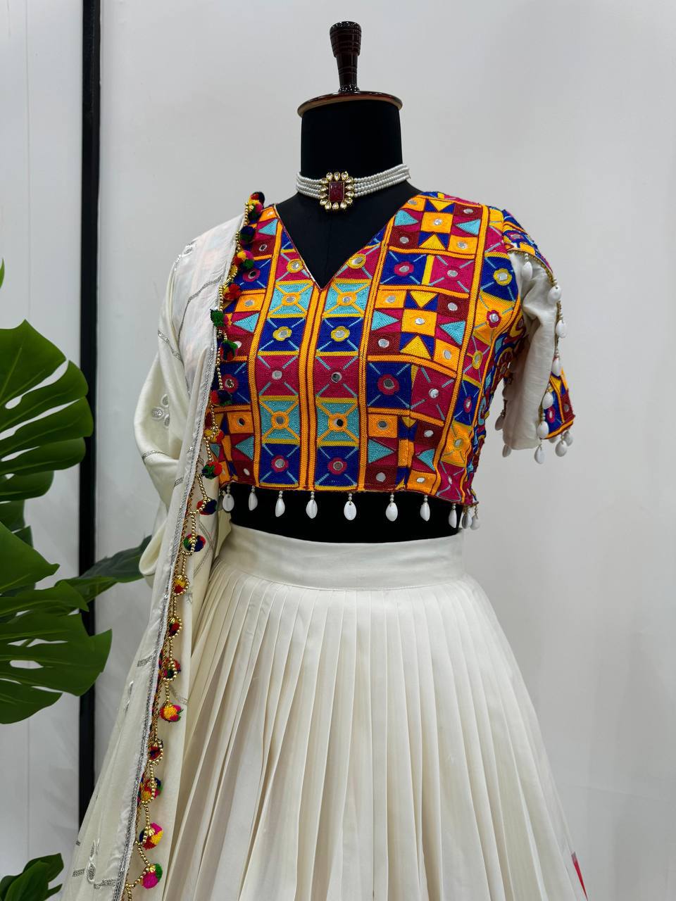 Varnika Vibe Multicolor Navratri Lehenga Choli Set