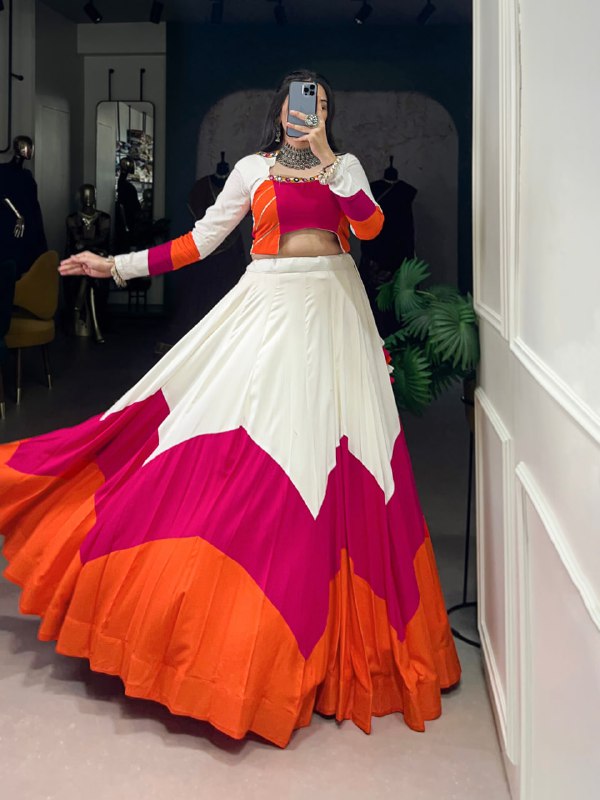 Rangriti Royalty Multihue Magic in Modern Ethnic Lehenga Set