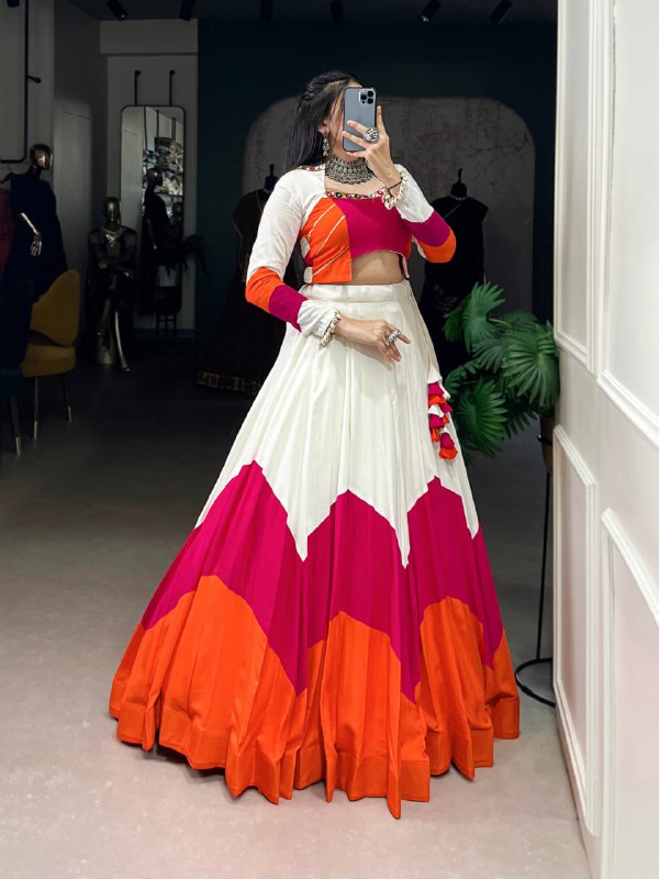 Rangriti Royalty Multihue Magic in Modern Ethnic Lehenga Set