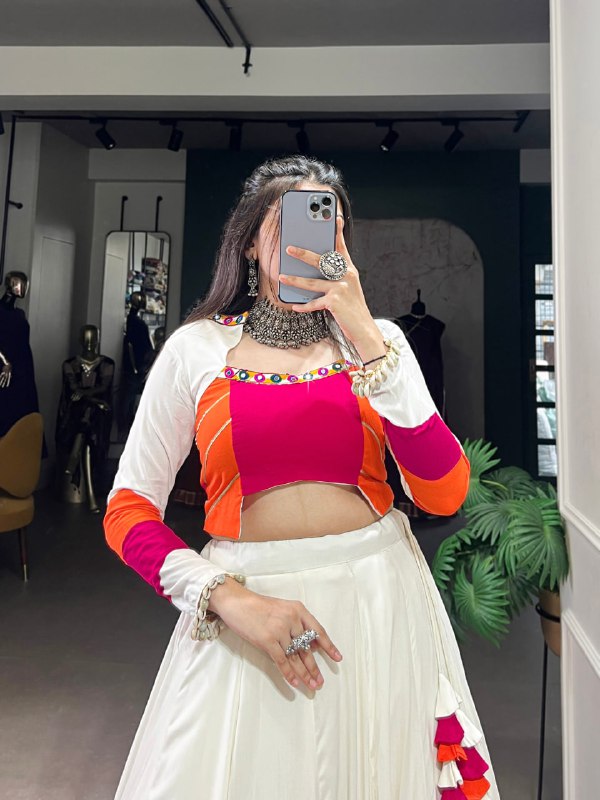 Rangriti Royalty Multihue Magic in Modern Ethnic Lehenga Set