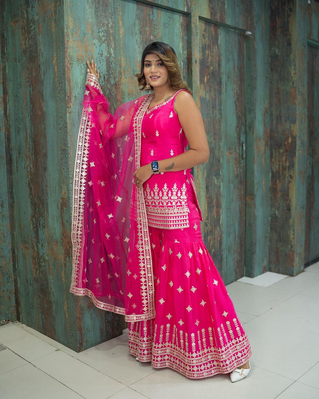 Twirl of Royalty The Allure of Sharara Ensembles Unveiled